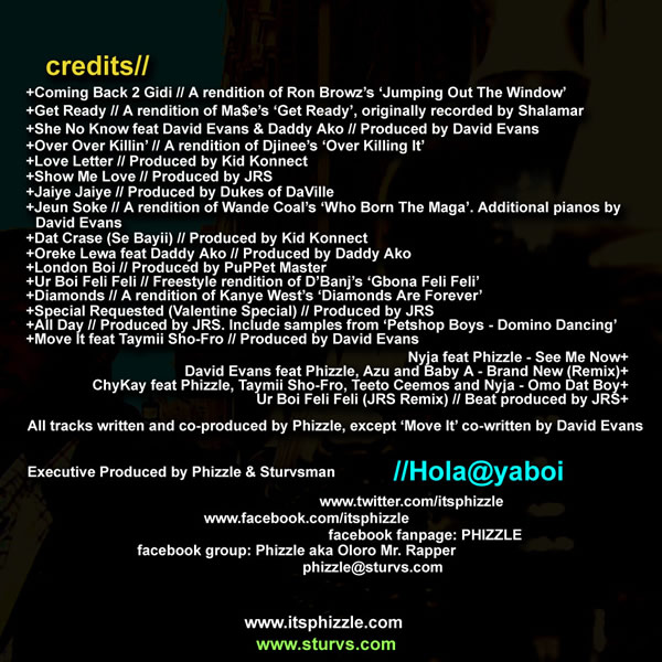 ibadan.lagos.londonCREDITS ibadan.lagos.londonCREDITS